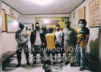 Polsek Sumber Jaya Tangkap Pencuri