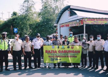 Polres Lampung Barat Razia
