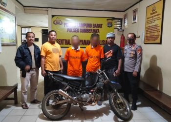 Polsek Sumber Jaya Tangkap 2 Pelaku Maling Motor